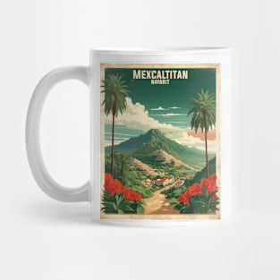 Mexcaltitan Nayarit Mexico Vintage Tourism Travel Retro Mug